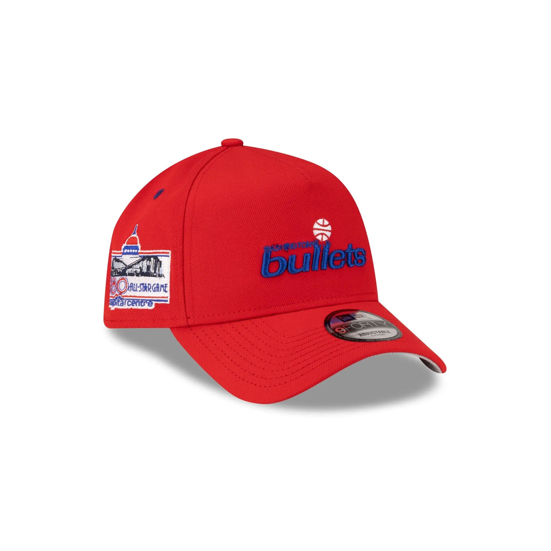 Washington Bullets Hardwood Classics 1980 All-Star Game 9FORTY A-Frame Snapback Hat sold by New Era