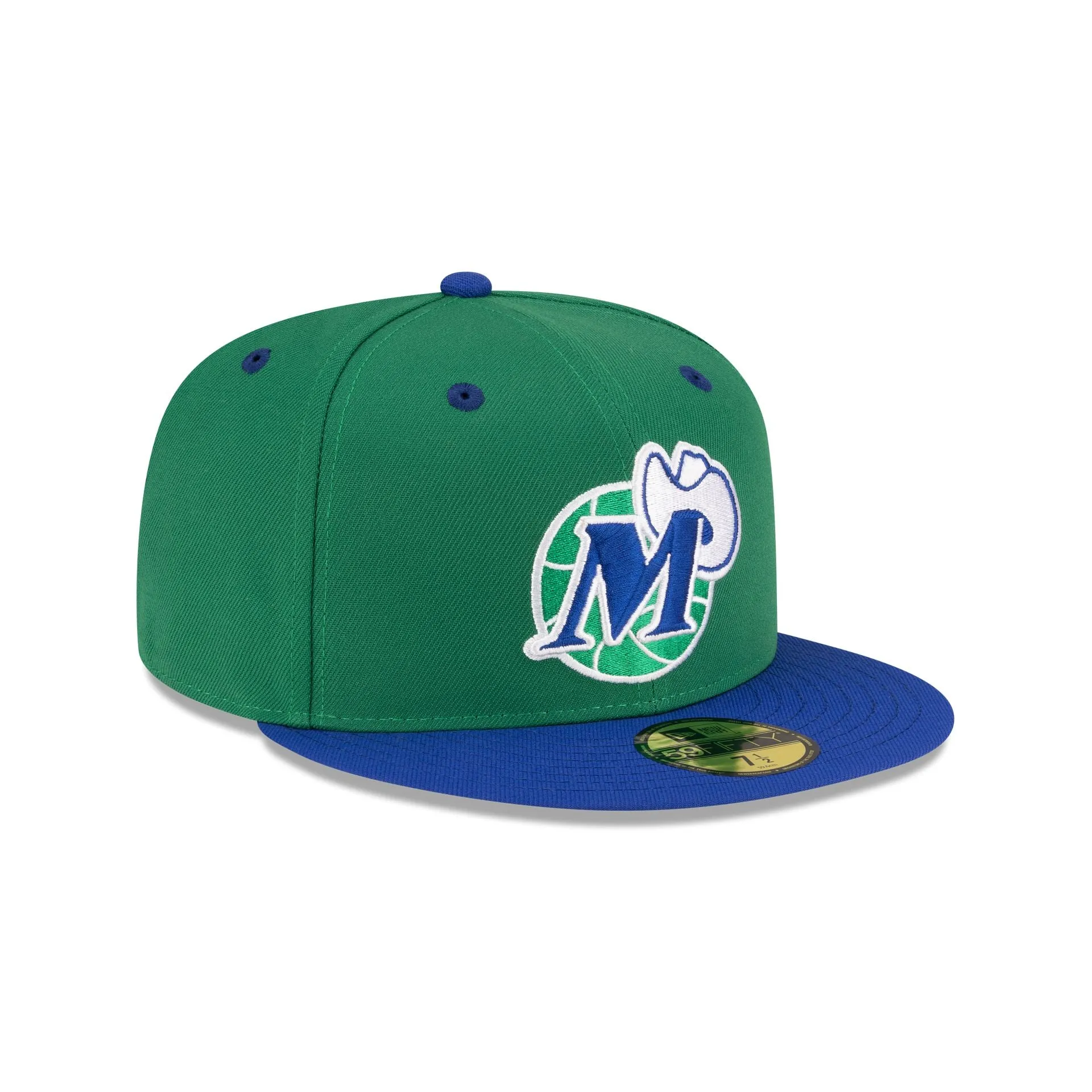 Dallas Mavericks Hardwood Classics 80s Two Tone 59FIFTY Fitted Hat sold by New Era product image thumbnail 3