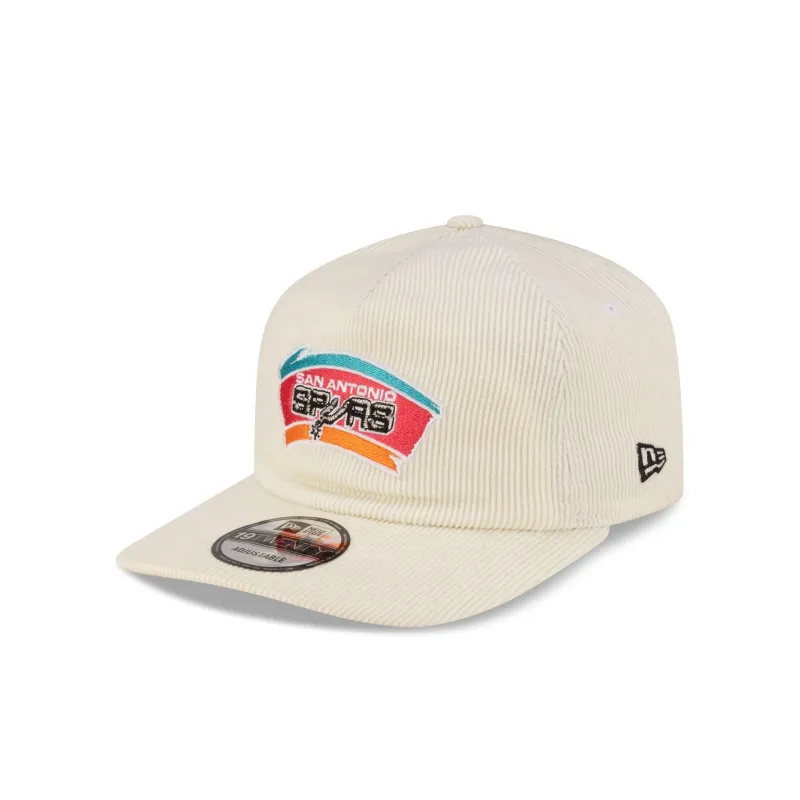 San Antonio Spurs Hardwood Classics 80s Chrome Corduroy 19TWENTY Adjustable made by New Era