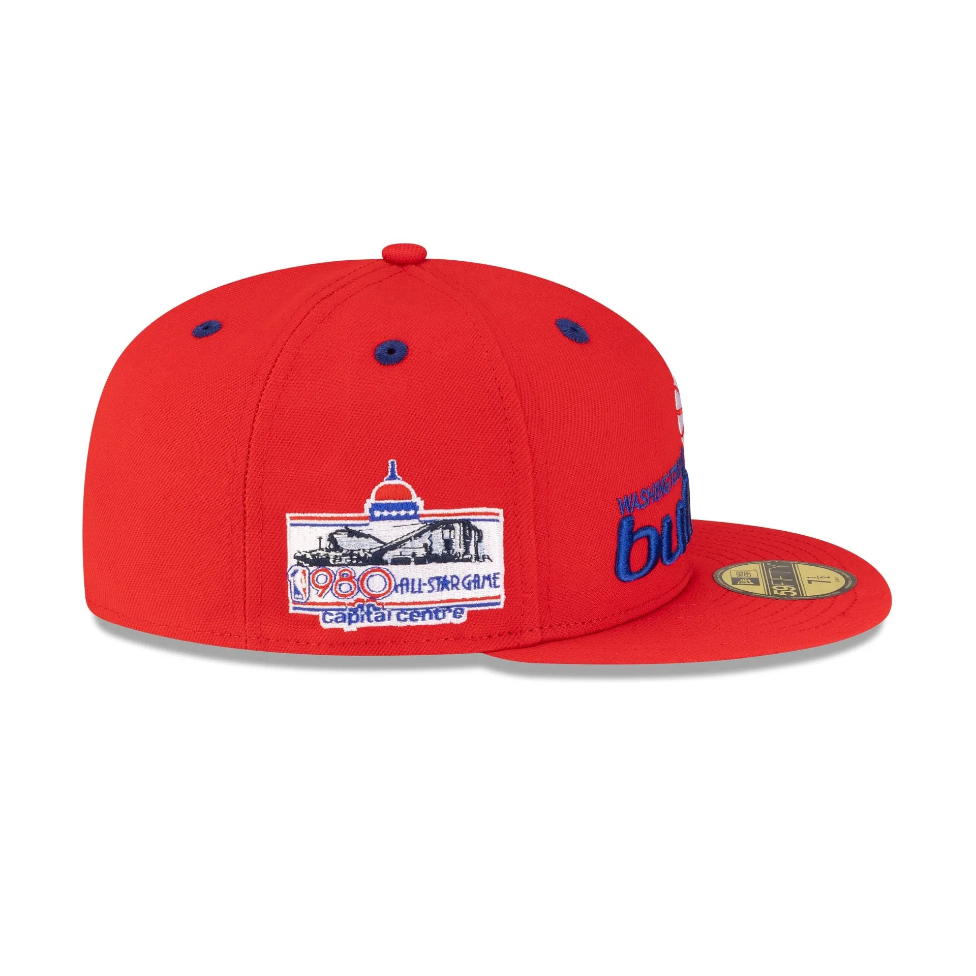Washington Bullets Hardwood Classics 1980 All-Star Game 59FIFTY Fitted Hat sold by New Era product image thumbnail 4