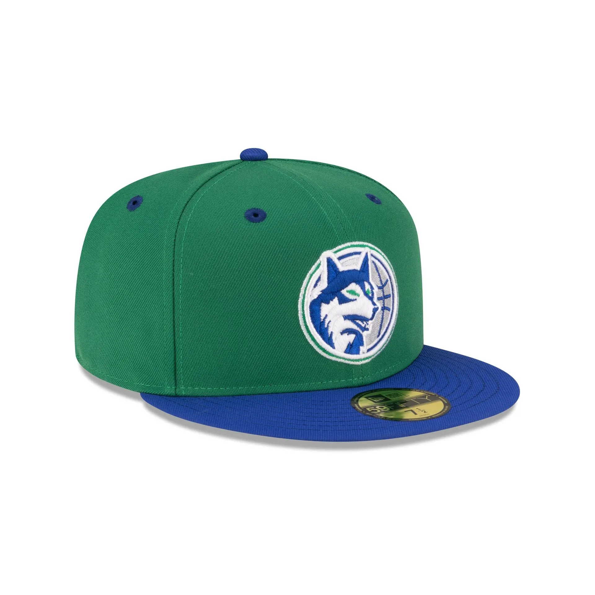 Minnesota Timberwolves Hardwood Classics 80s Two Tone 59FIFTY Fitted Hat sold by New Era product image thumbnail 3