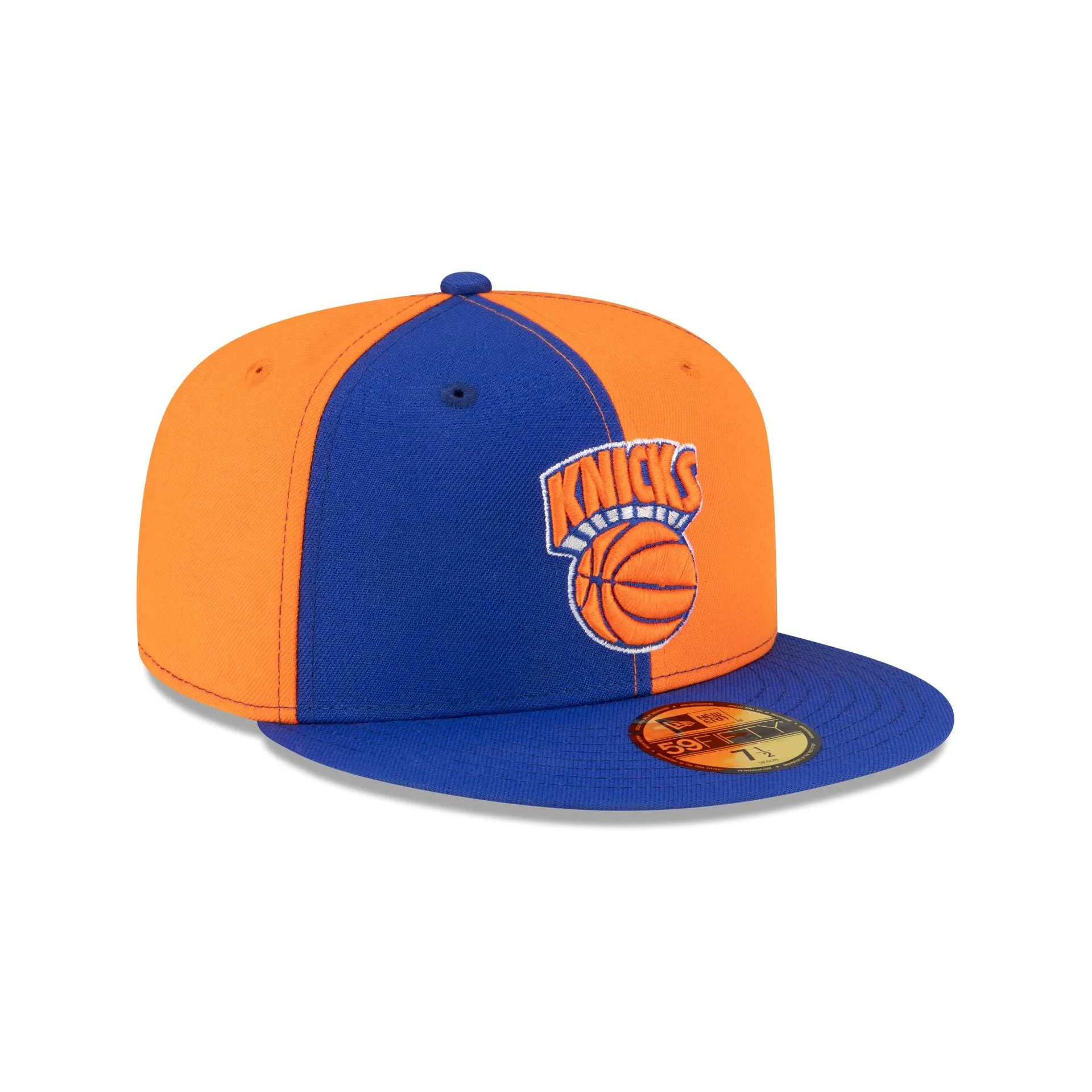 New York Knicks Hardwood Classics 80s Pinwheel 59FIFTY Fitted Hat sold by New Era product image thumbnail 3