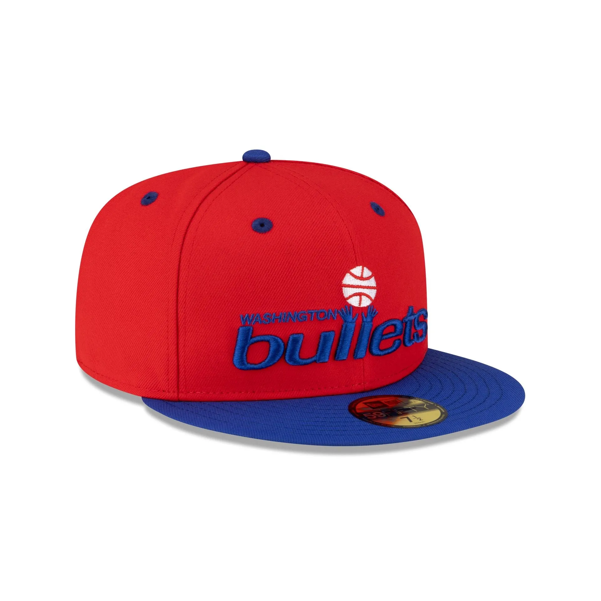 Washington Bullets Hardwood Classics 80s Two Tone 59FIFTY Fitted Hat sold by New Era product image thumbnail 3
