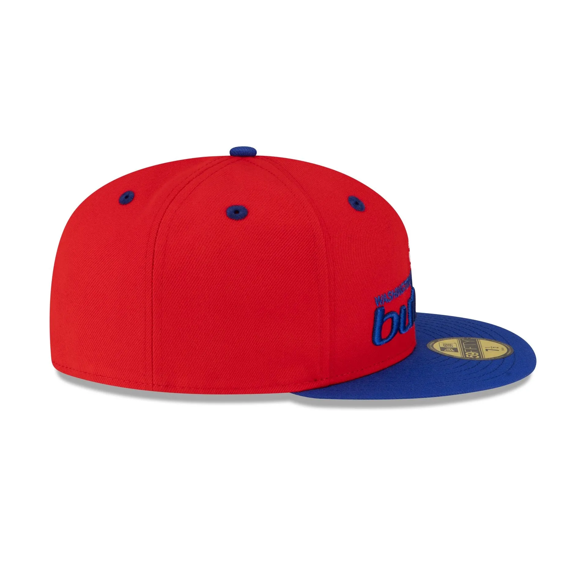 Washington Bullets Hardwood Classics 80s Two Tone 59FIFTY Fitted Hat sold by New Era product image thumbnail 5