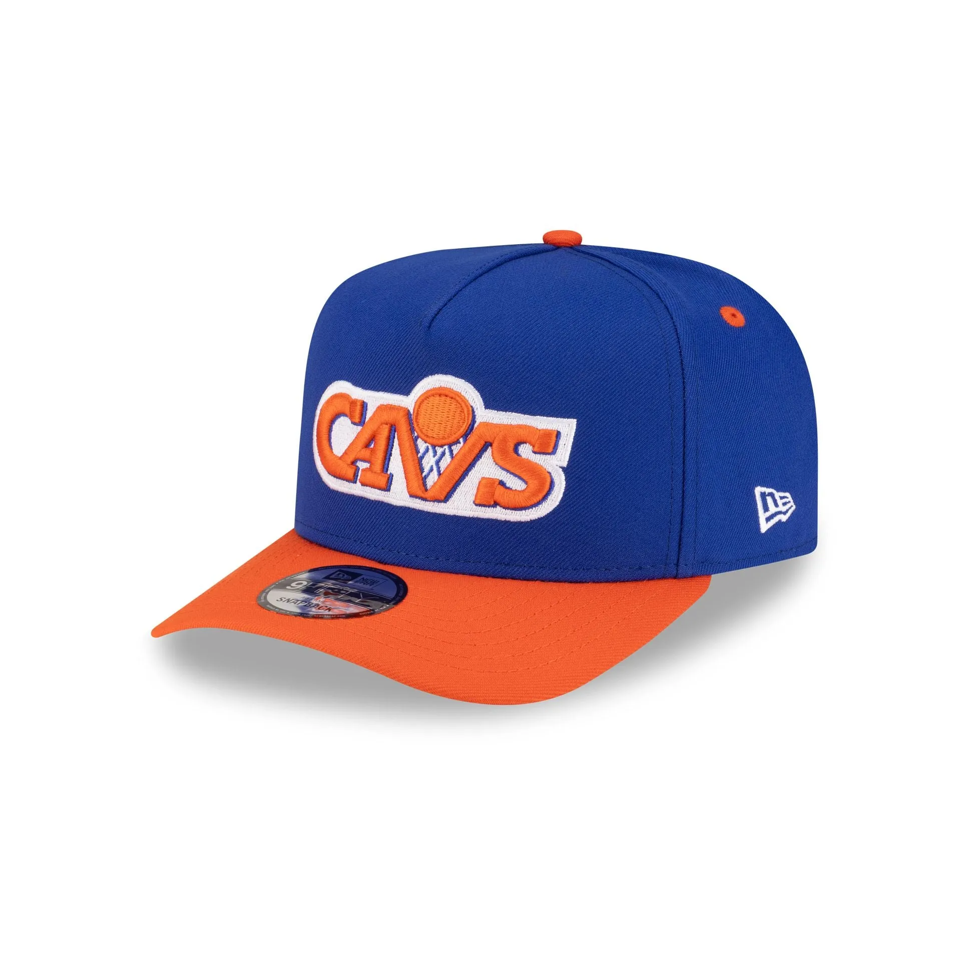 Cleveland Cavaliers Hardwood Classics 80s Two Tone 9FIFTY A-Frame Snapback Hat sold by New Era