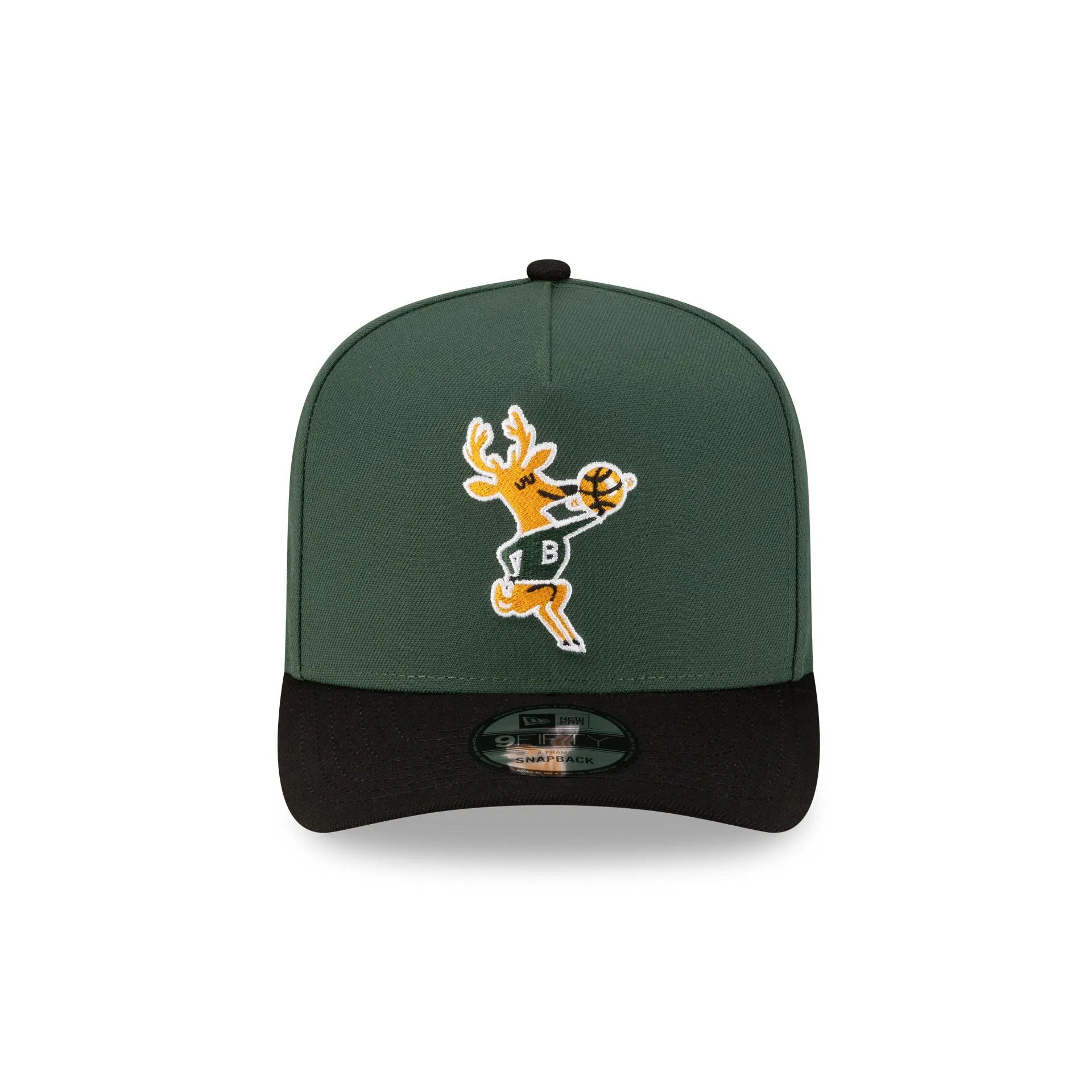 Milwaukee Bucks Hardwood Classics 80s Two Tone 9FIFTY A-Frame Snapback Hat sold by New Era product image thumbnail 2