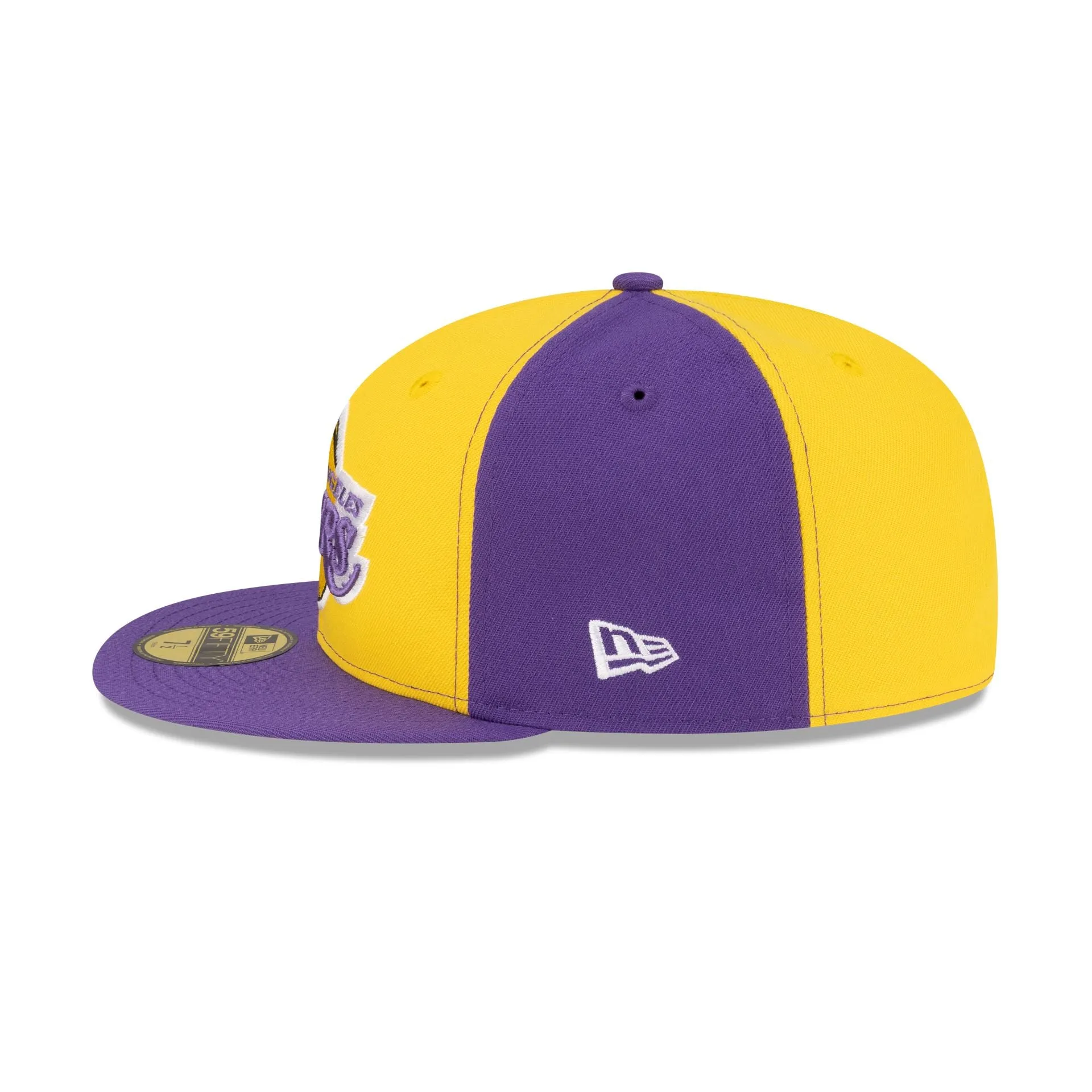 Los Angeles Lakers Hardwood Classics 80s Pinwheel 59FIFTY Fitted Hat sold by New Era product image thumbnail 4
