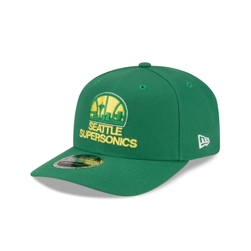 Seattle Supersonics Hardwood Classics 80s 9SEVENTY Stretch-Snap Hat made by New Era
