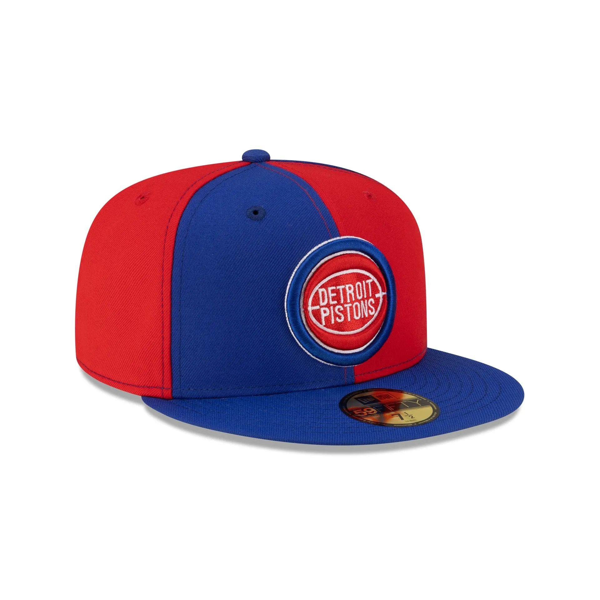 Detroit Pistons Hardwood Classics 80s Pinwheel 59FIFTY Fitted Hat sold by New Era product image thumbnail 3