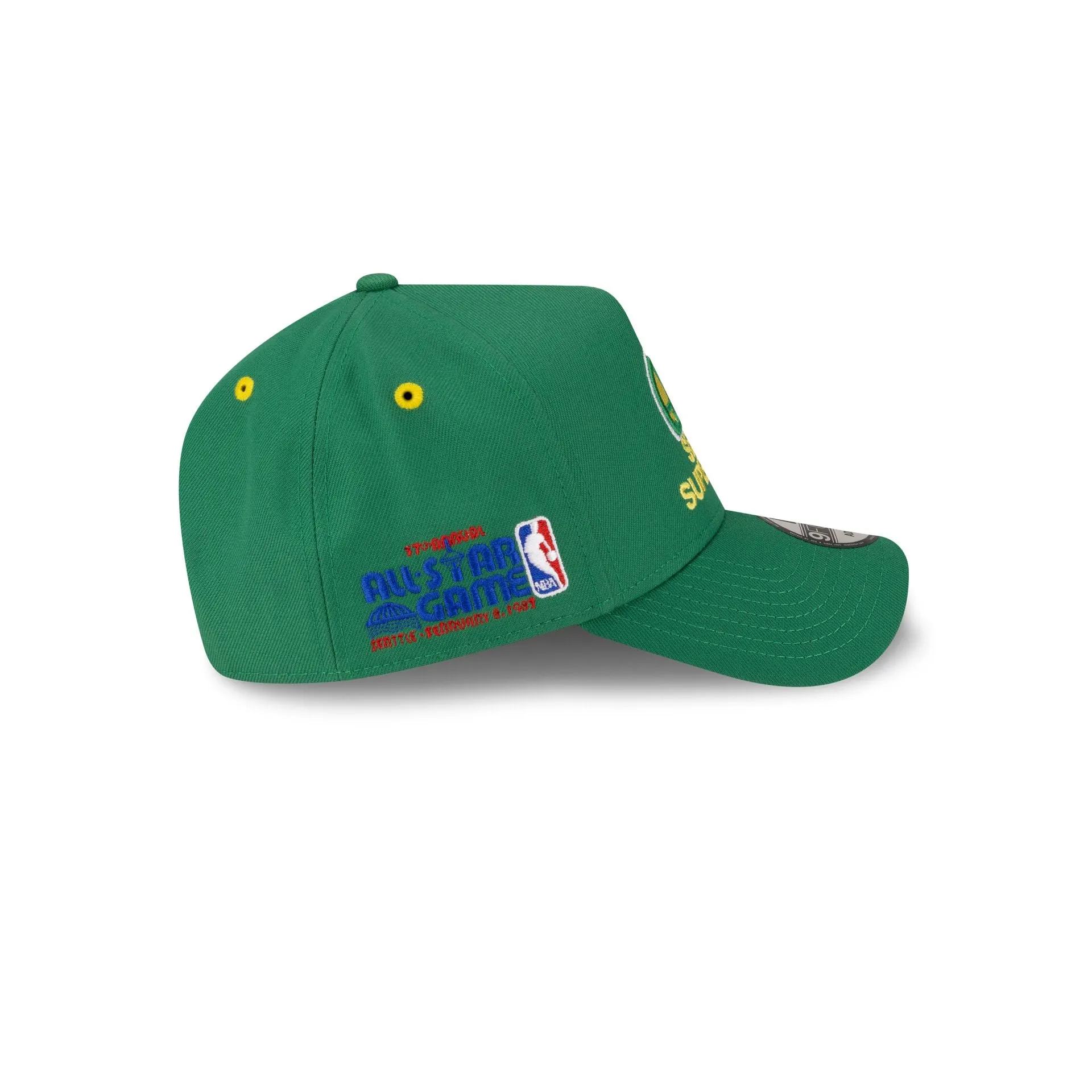 Seattle Supersonics Hardwood Classics 1987 All-Star Game 9FORTY A-Frame Snapback Hat sold by New Era product image thumbnail 4