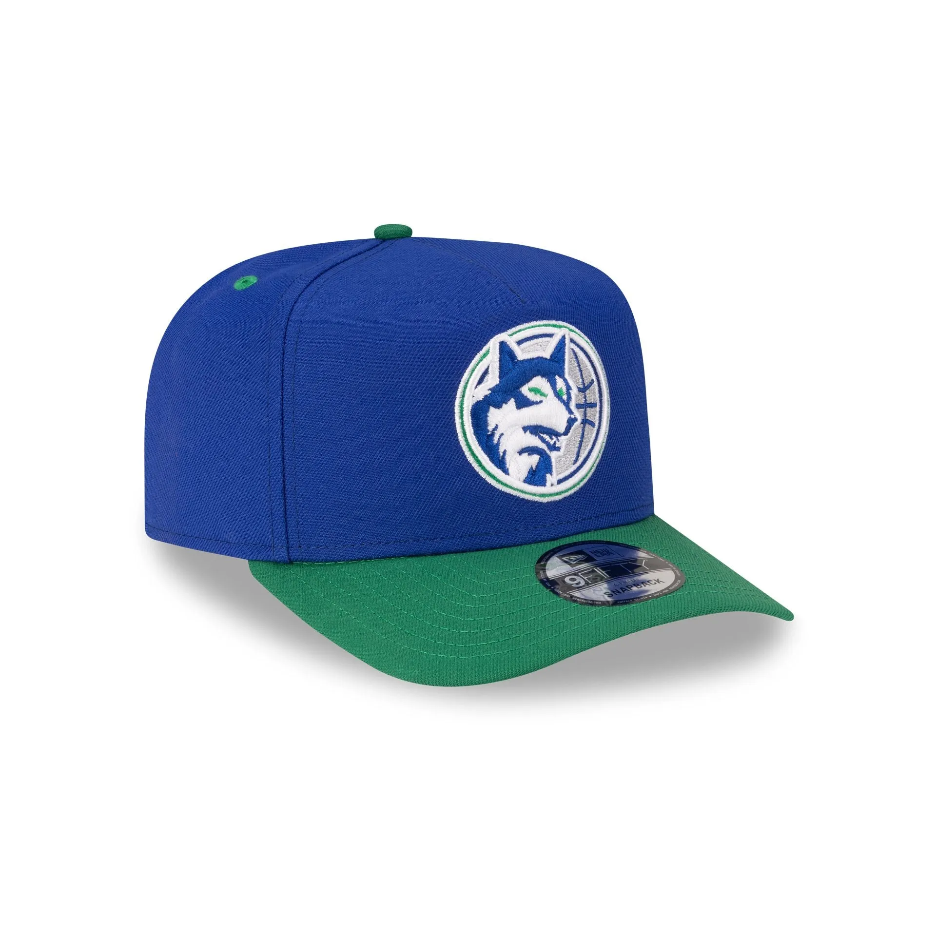Minnesota Timberwolves Hardwood Classics 80s Two Tone 9FIFTY A-Frame Snapback Hat sold by New Era product image thumbnail 3