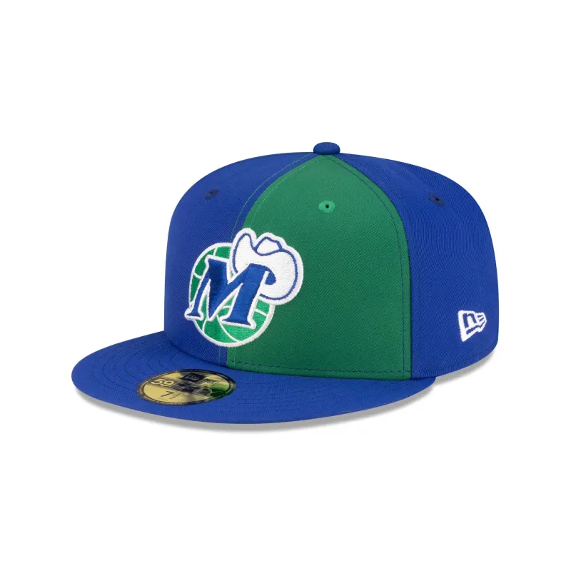 Dallas Mavericks Hardwood Classics 80s Pinwheel 59FIFTY Fitted Hat made by New Era
