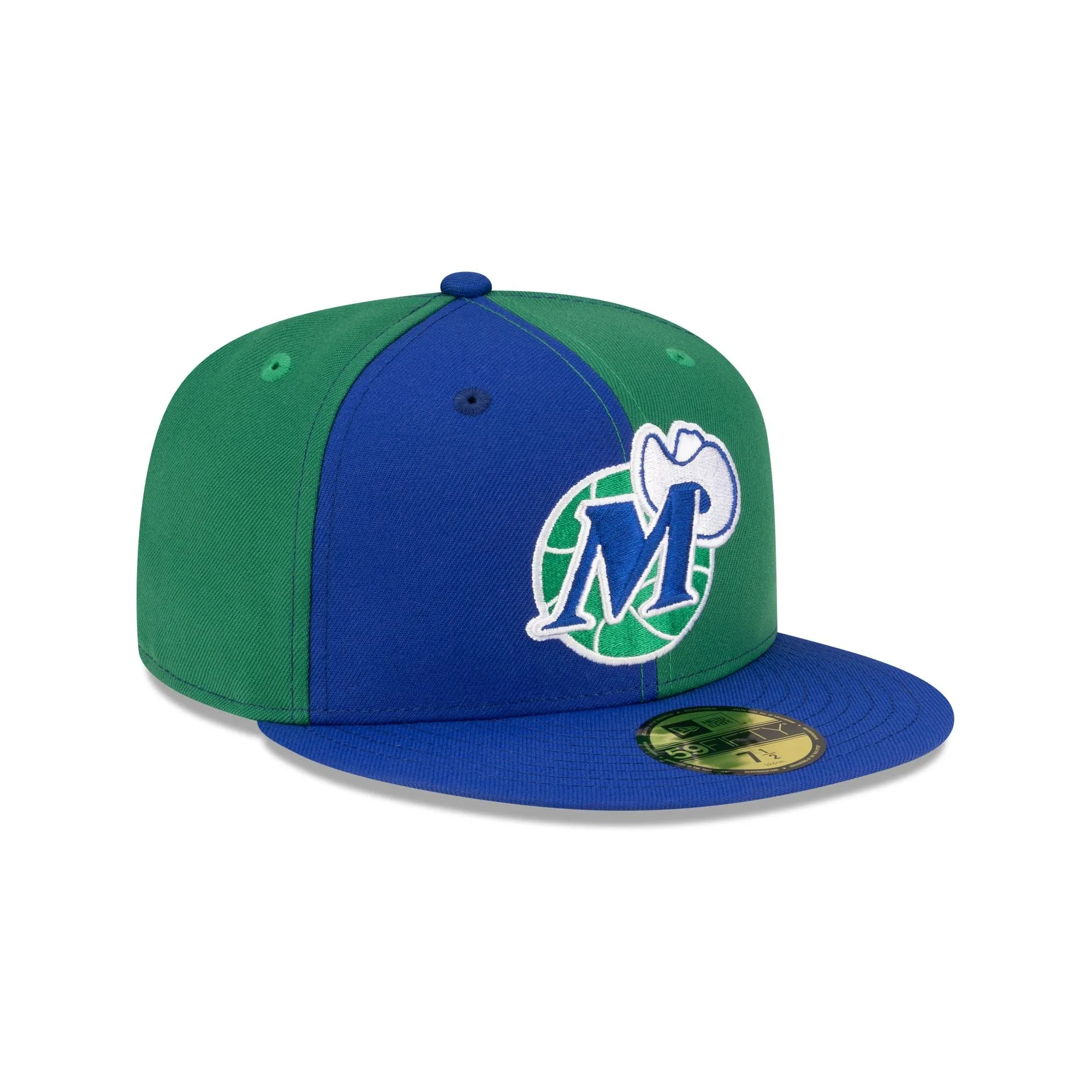 Dallas Mavericks Hardwood Classics 80s Pinwheel 59FIFTY Fitted Hat sold by New Era product image thumbnail 3