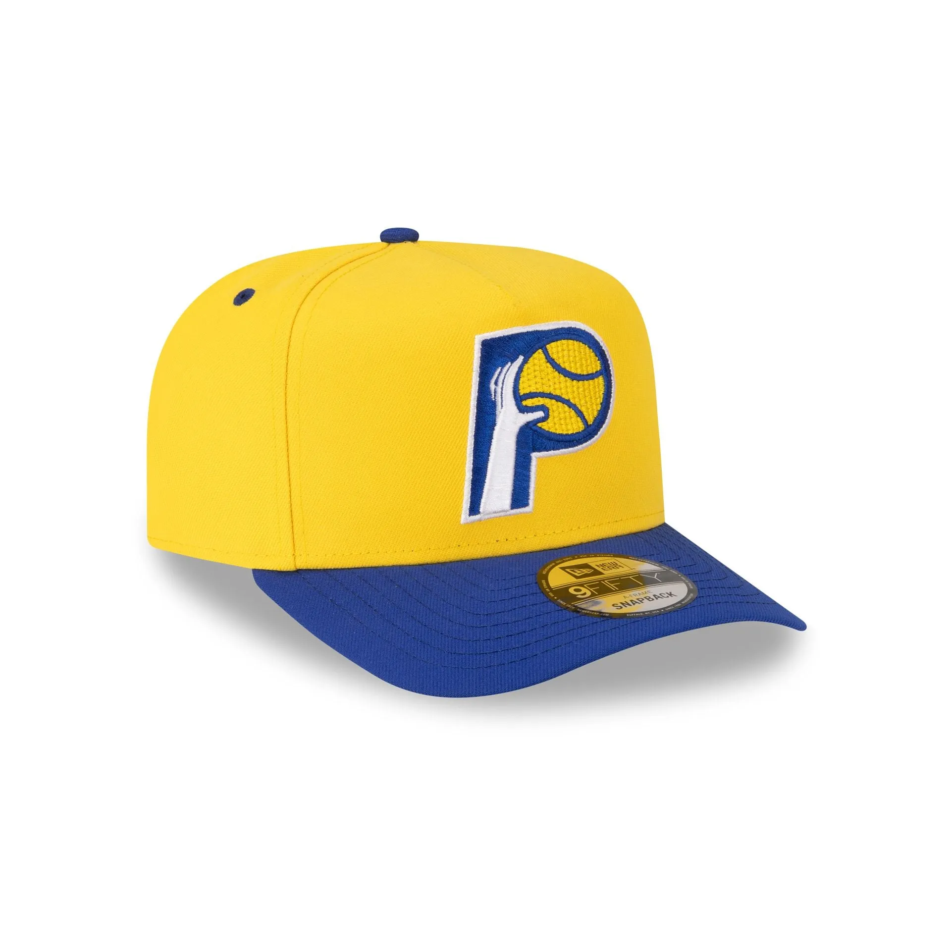 Indiana Pacers Hardwood Classics 80s Two Tone 9FIFTY A-Frame Snapback Hat sold by New Era product image thumbnail 3