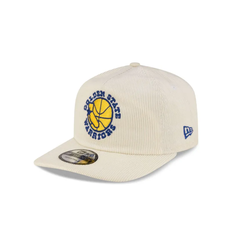 Golden State Warriors Hardwood Classics 80s Chrome Corduroy 19TWENTY Adjustable made by New Era