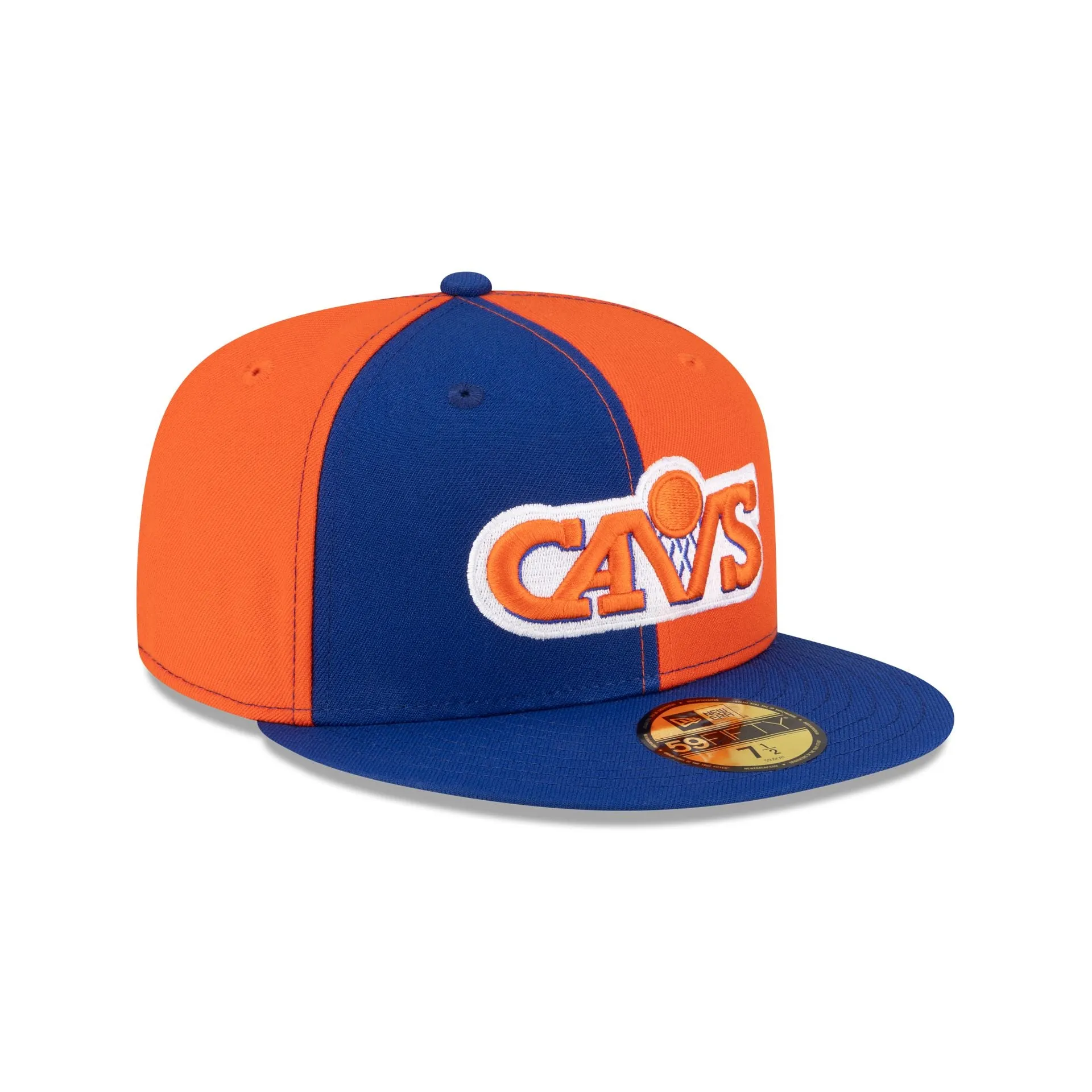 Cleveland Cavaliers Hardwood Classics 80s Pinwheel 59FIFTY Fitted Hat sold by New Era product image thumbnail 3