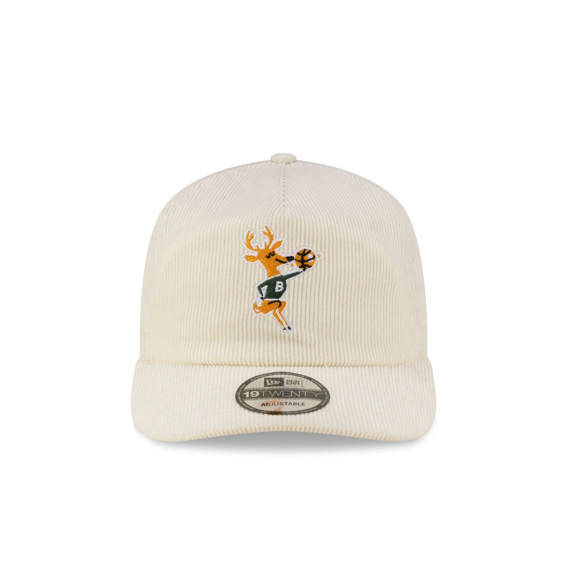 Milwaukee Bucks Hardwood Classics 80s Chrome Corduroy 19TWENTY Adjustable sold by New Era product image thumbnail 2