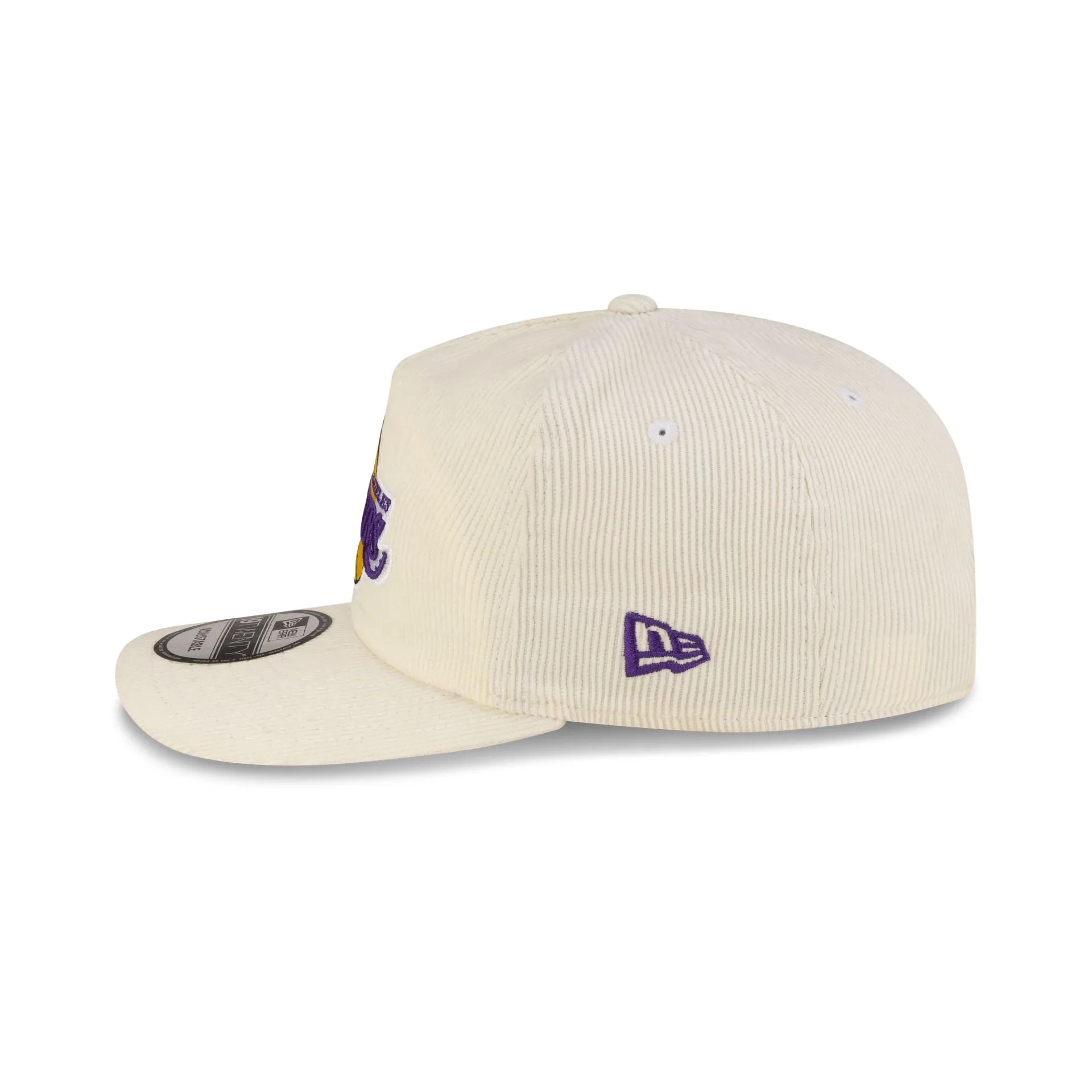 Los Angeles Lakers Hardwood Classics 80s Chrome Corduroy 19TWENTY Adjustable sold by New Era product image thumbnail 4