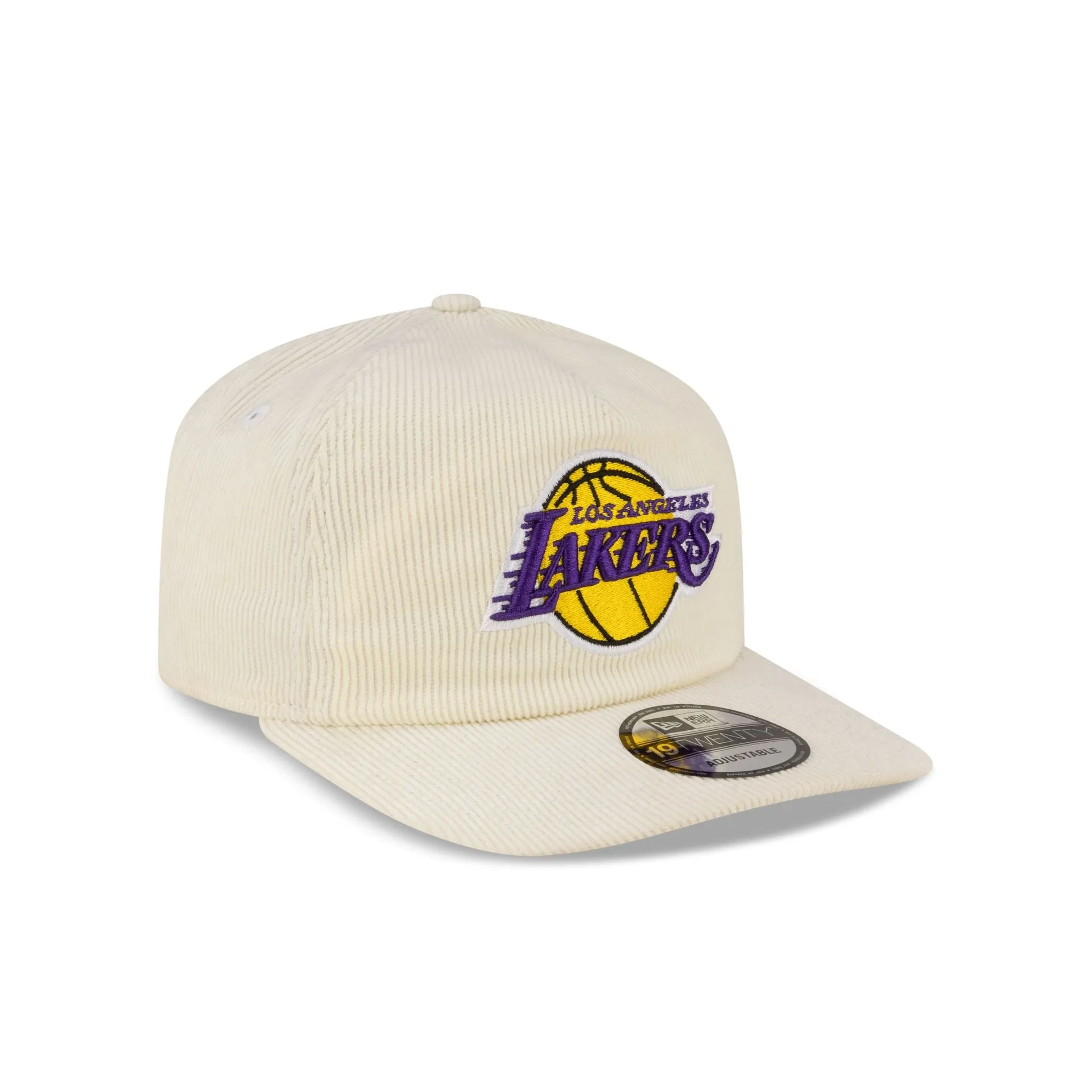 Los Angeles Lakers Hardwood Classics 80s Chrome Corduroy 19TWENTY Adjustable sold by New Era product image thumbnail 3