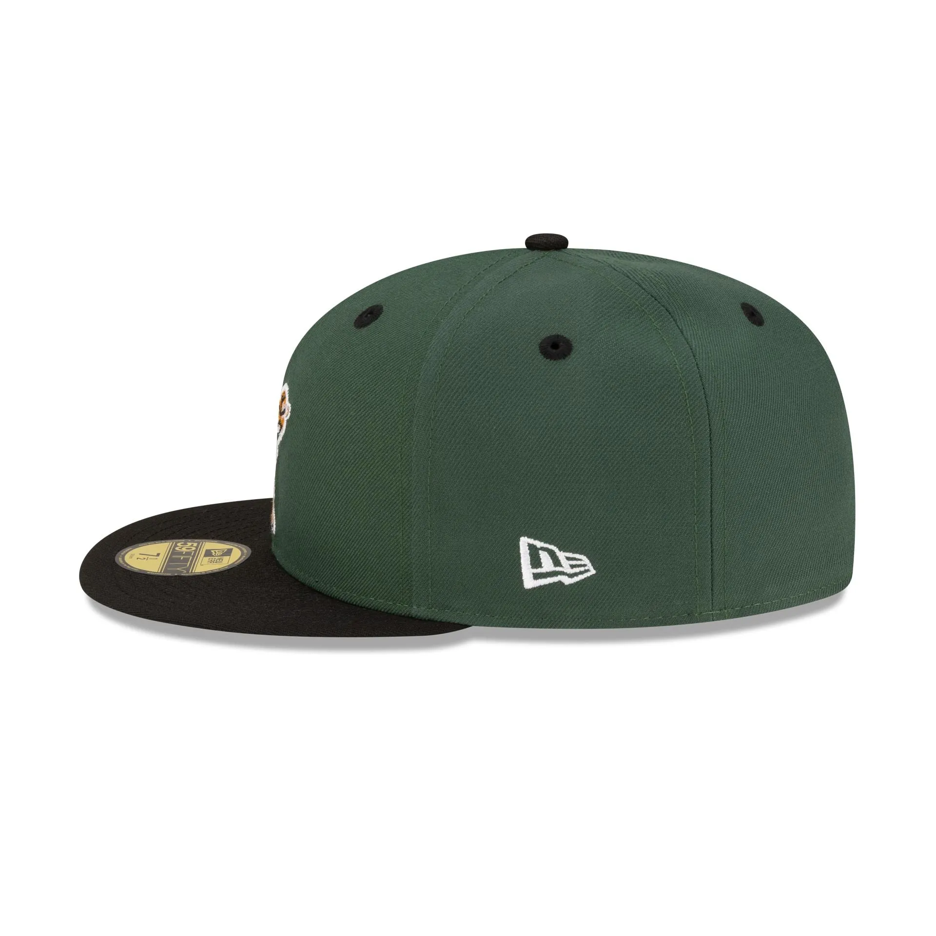 Milwaukee Bucks Hardwood Classics 80s Two Tone 59FIFTY Fitted Hat sold by New Era product image thumbnail 4