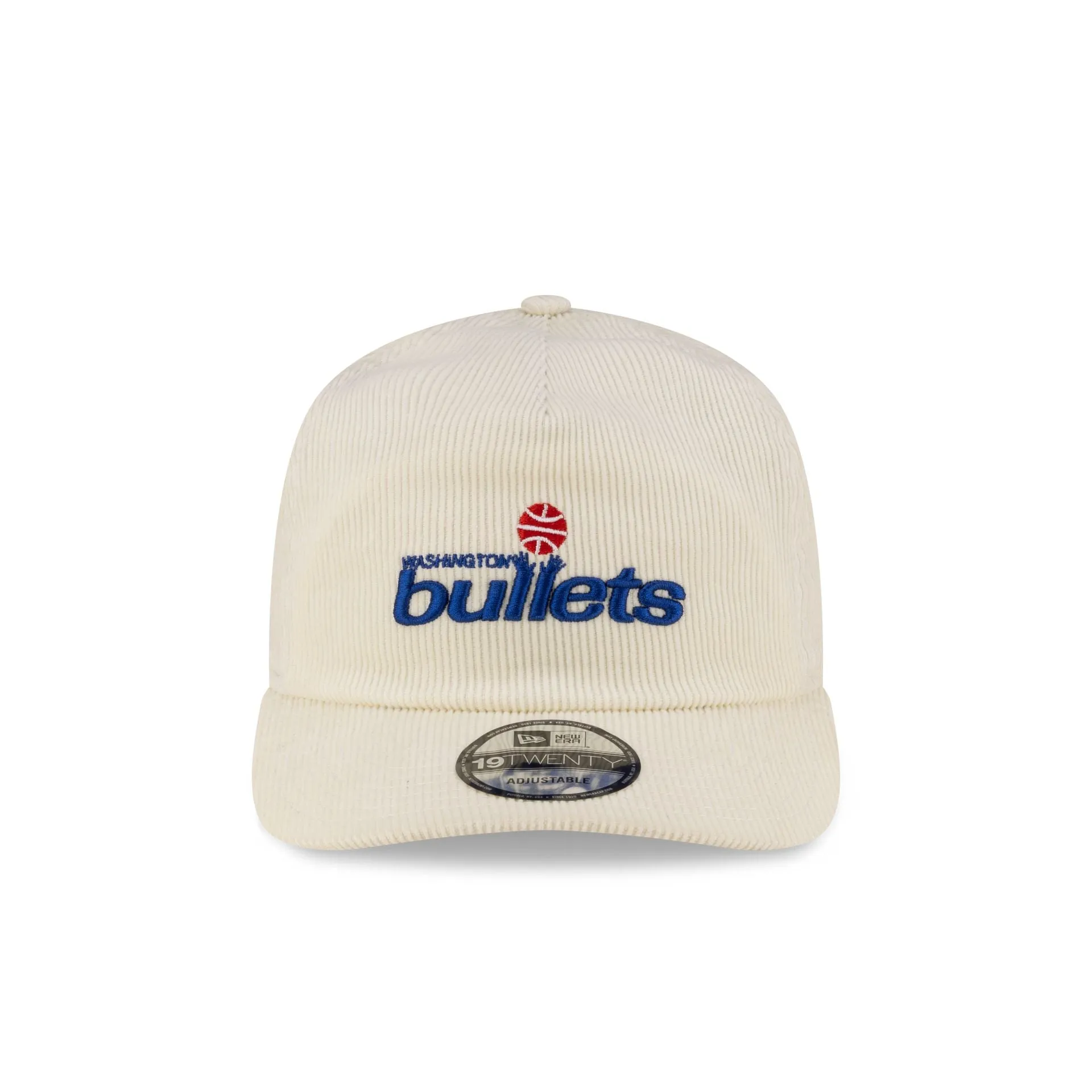 Washington Bullets Hardwood Classics 80s Chrome Corduroy 19TWENTY Adjustable sold by New Era product image thumbnail 2