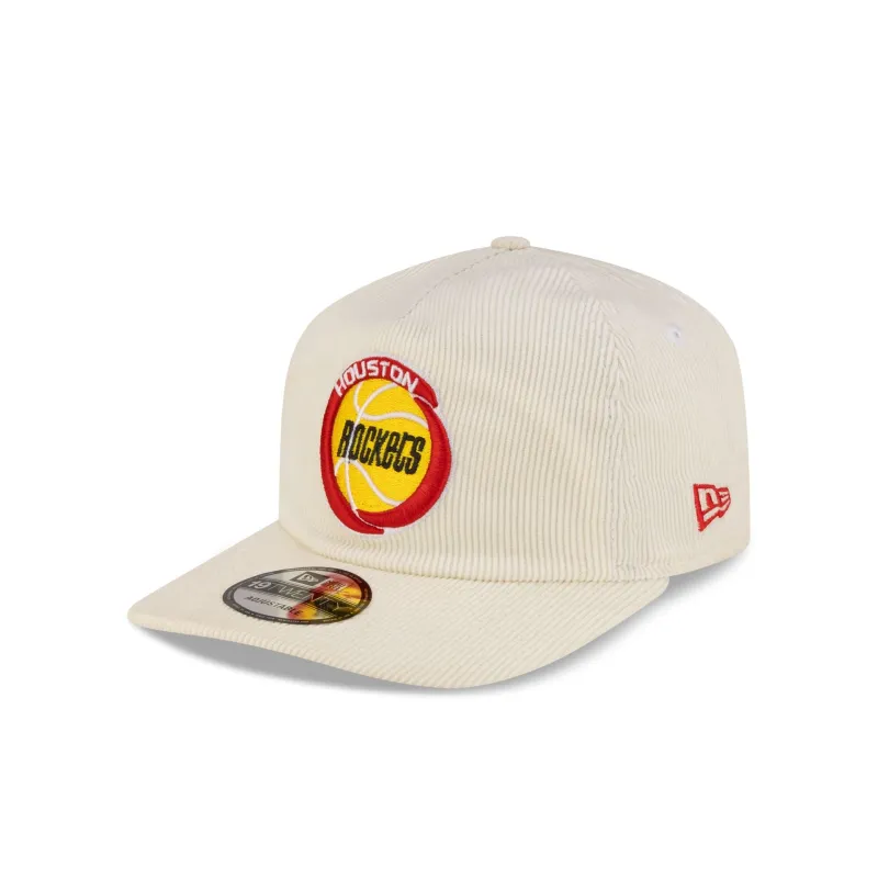 Houston Rockets Hardwood Classics 80s Chrome Corduroy 19TWENTY Adjustable made by New Era
