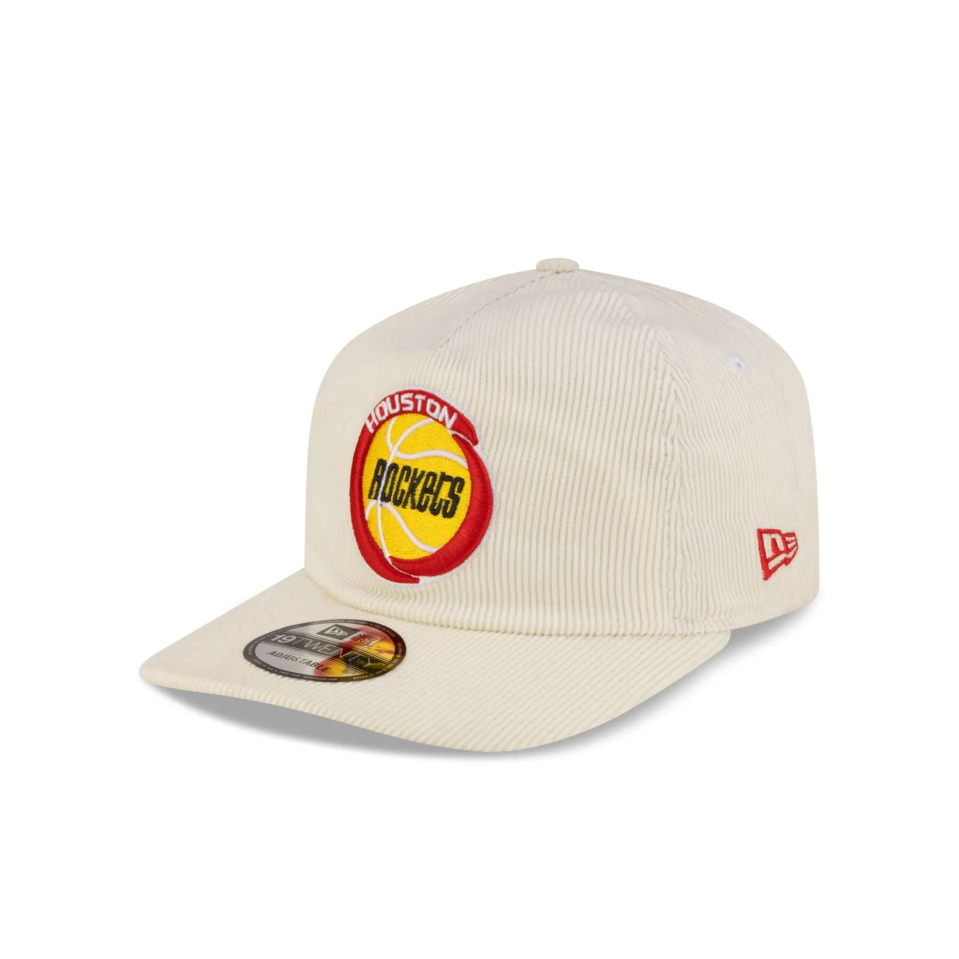 Houston Rockets Hardwood Classics 80s Chrome Corduroy 19TWENTY Adjustable sold by New Era