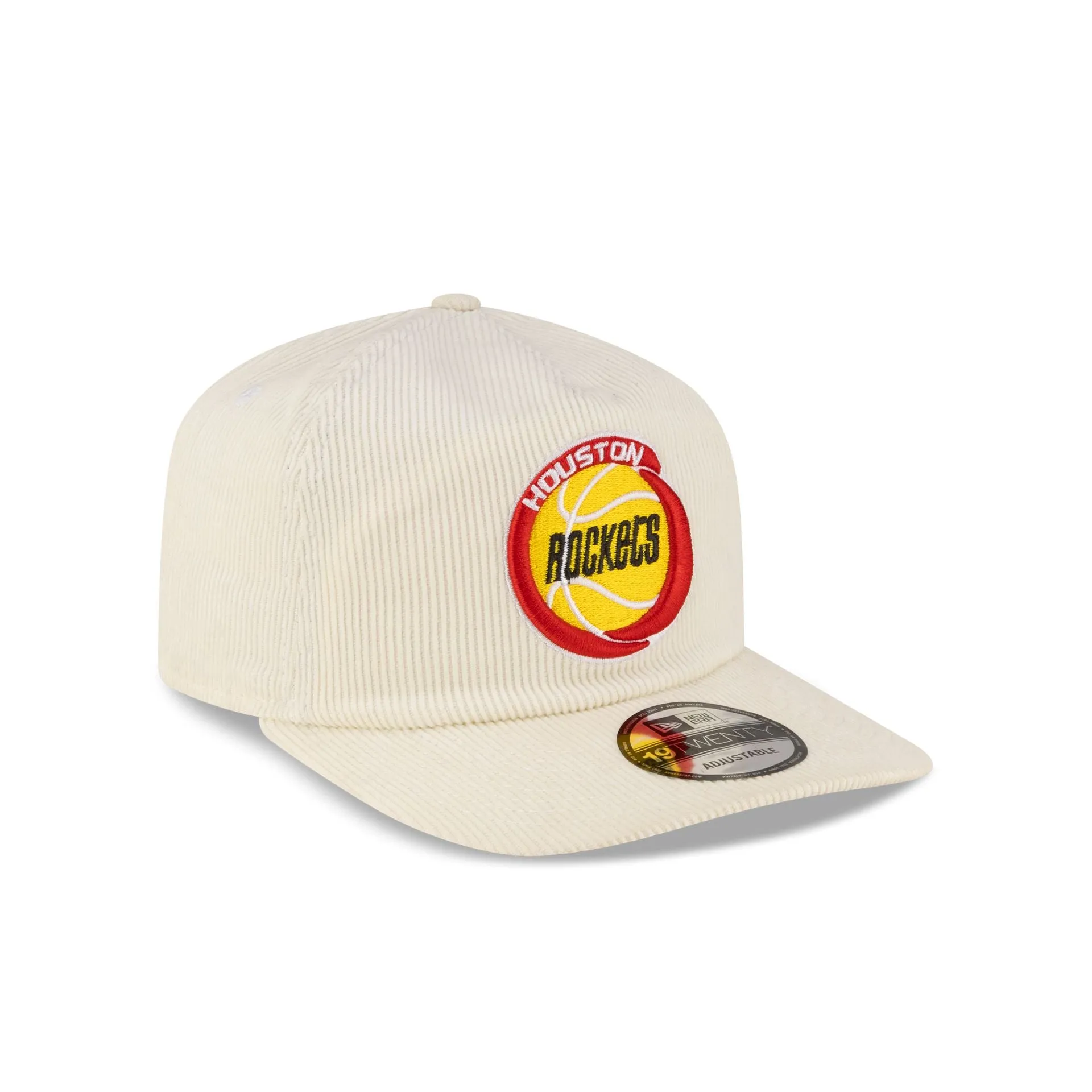 Houston Rockets Hardwood Classics 80s Chrome Corduroy 19TWENTY Adjustable sold by New Era product image thumbnail 3