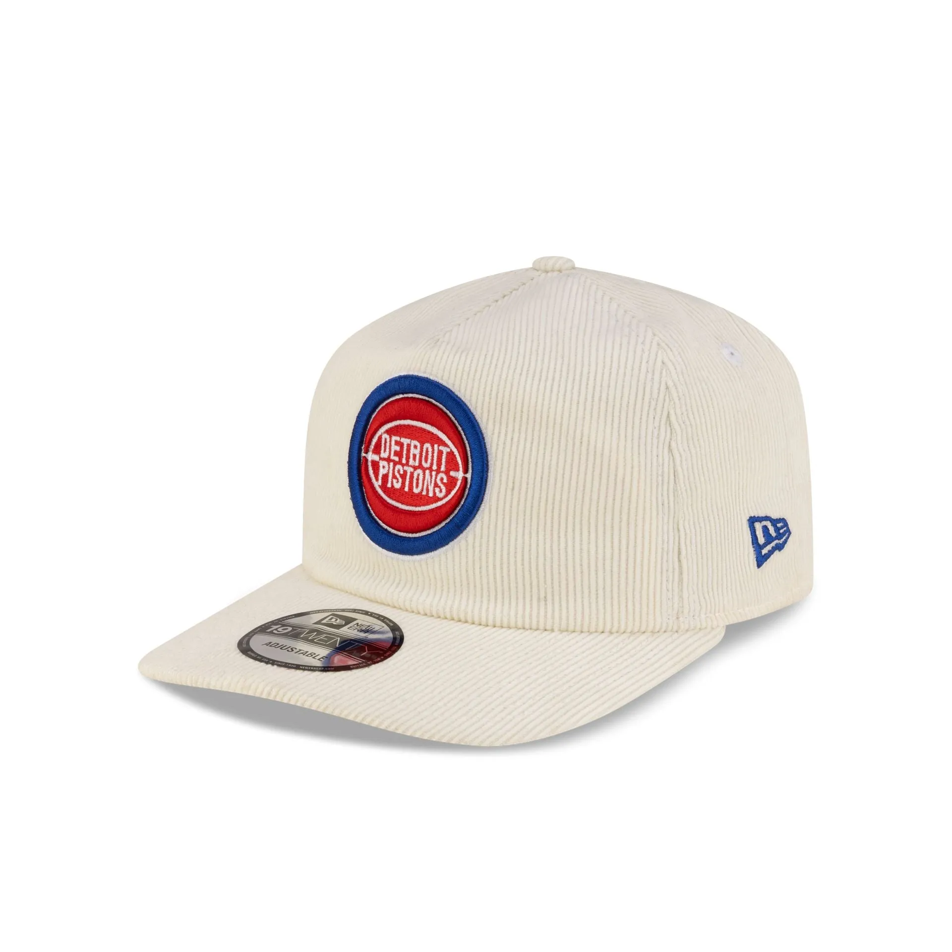 Detroit Pistons Hardwood Classics 80s Chrome Corduroy 19TWENTY Adjustable sold by New Era