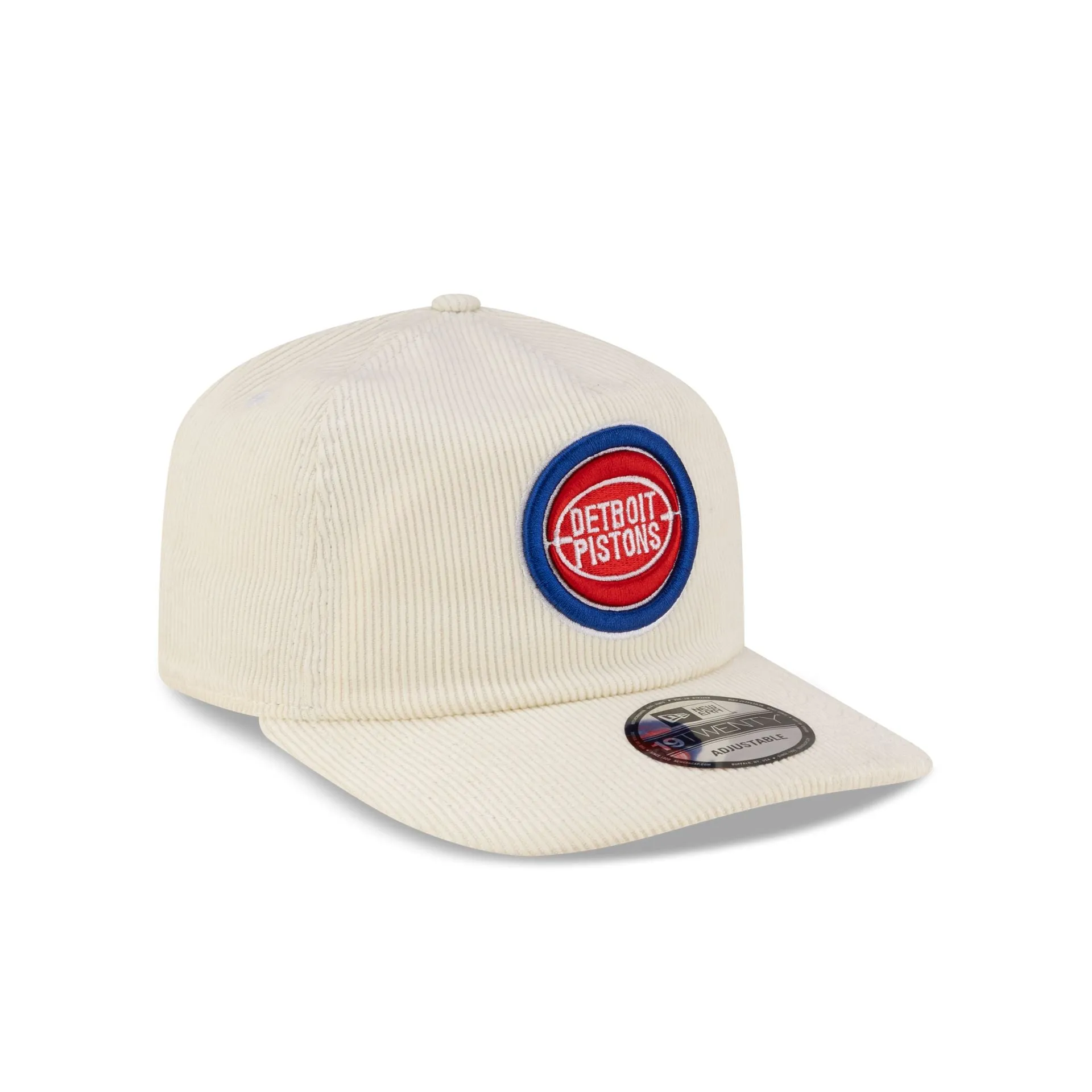 Detroit Pistons Hardwood Classics 80s Chrome Corduroy 19TWENTY Adjustable sold by New Era product image thumbnail 3