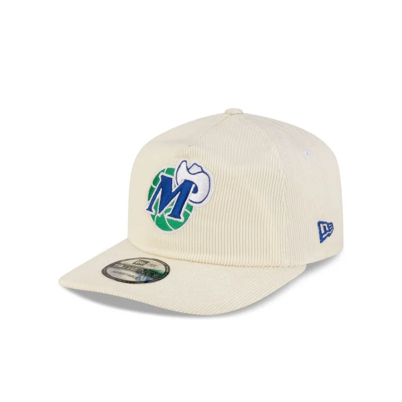 Dallas Mavericks Hardwood Classics 80s Chrome Corduroy 19TWENTY Adjustable made by New Era