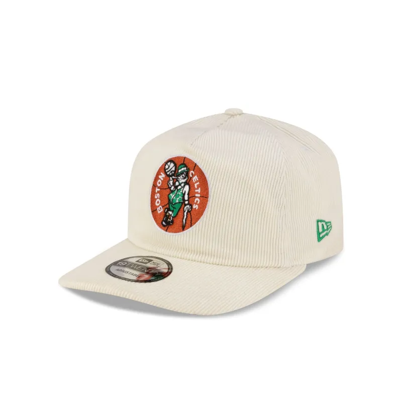 Boston Celtics Hardwood Classics 80s Chrome Corduroy 19TWENTY Adjustable made by New Era