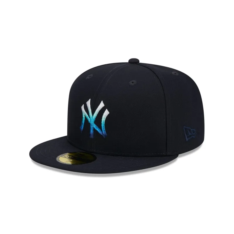New York Yankees Metallic Gradient 59FIFTY Fitted Hat sold by New Era
