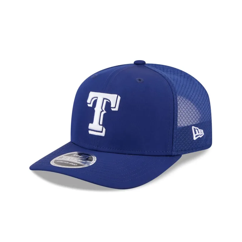 Texas Rangers 2026 Batting Practice Fan Pack 9SEVENTY Stretch-Snap Hat made by New Era