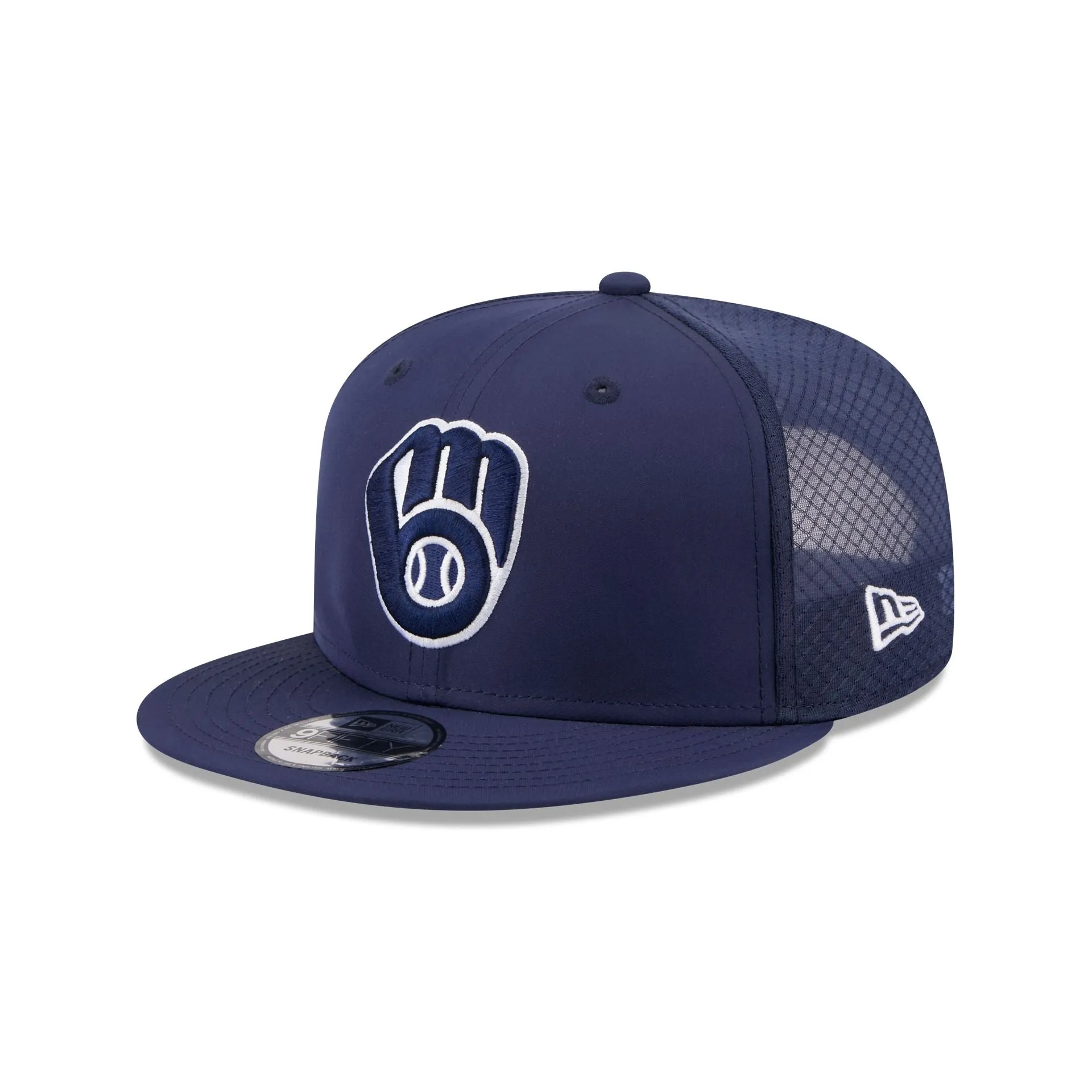 Milwaukee Brewers 2026 Batting Practice Fan Pack 9FIFTY Snapback Hat sold by New Era
