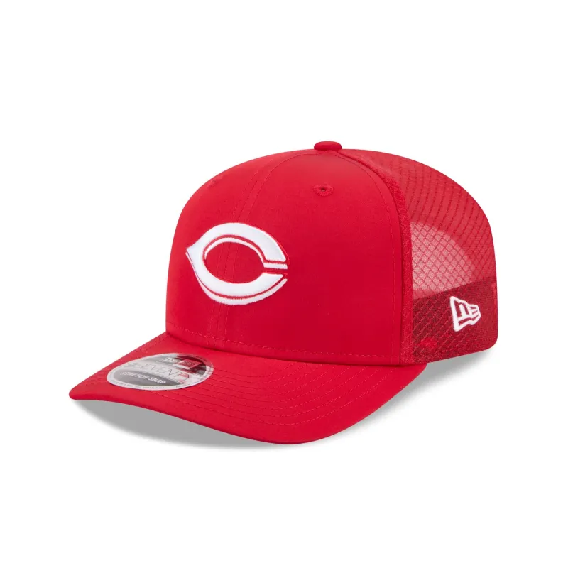 Cincinnati Reds 2026 Batting Practice Fan Pack 9SEVENTY Stretch-Snap Hat made by New Era