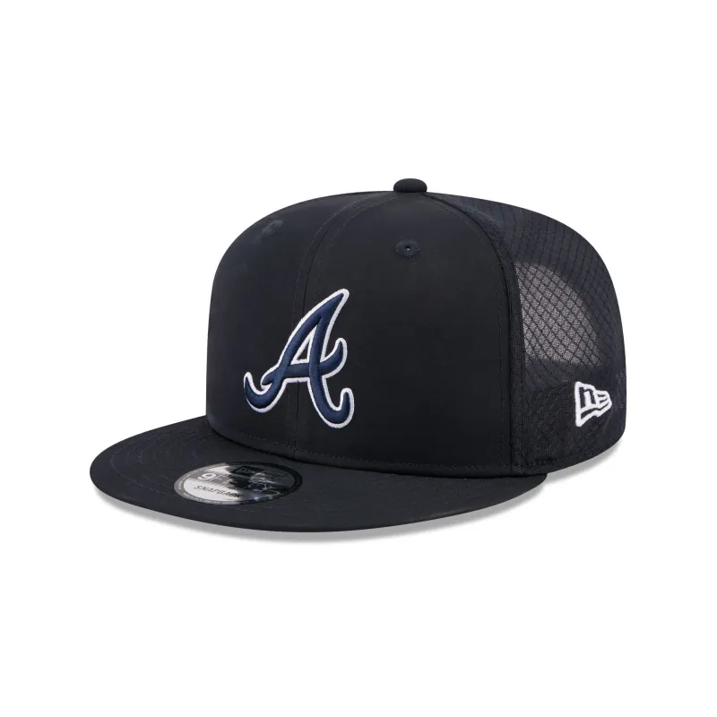 Atlanta Braves 2026 Batting Practice Fan Pack 9FIFTY Snapback Hat made by New Era