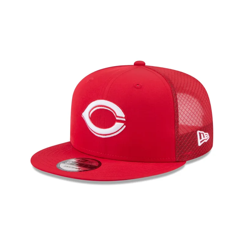 Cincinnati Reds 2026 Batting Practice Fan Pack 9FIFTY Snapback Hat made by New Era