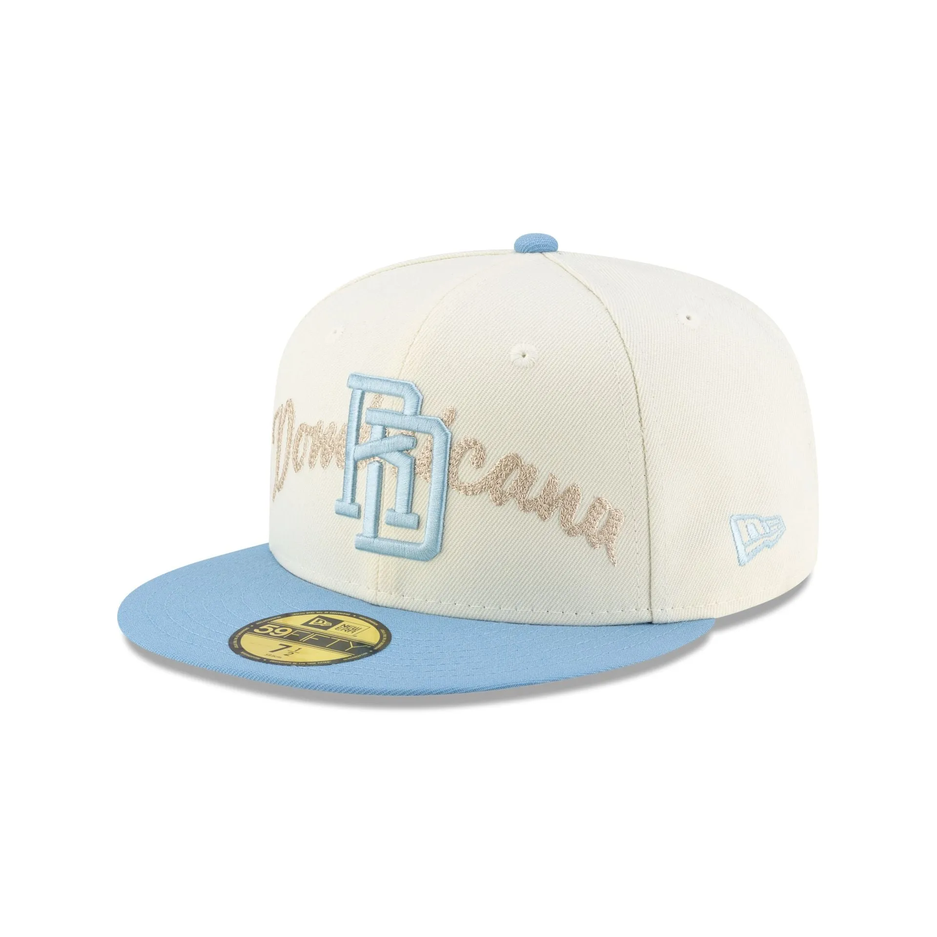 Dominican Republic Chrome Blue 59FIFTY Fitted Hat sold by New Era product image thumbnail 3