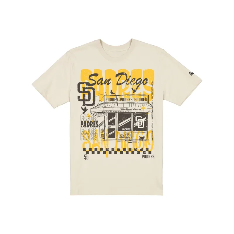 San Diego Padres Diner Chrome T-Shirt made by New Era