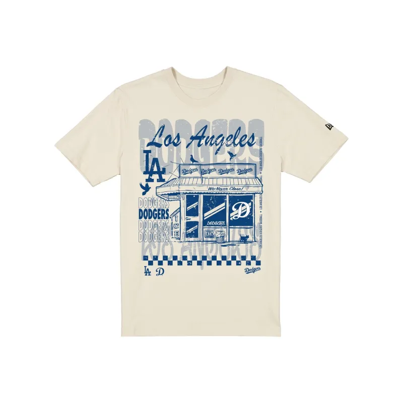 Los Angeles Dodgers Diner Chrome T-Shirt made by New Era