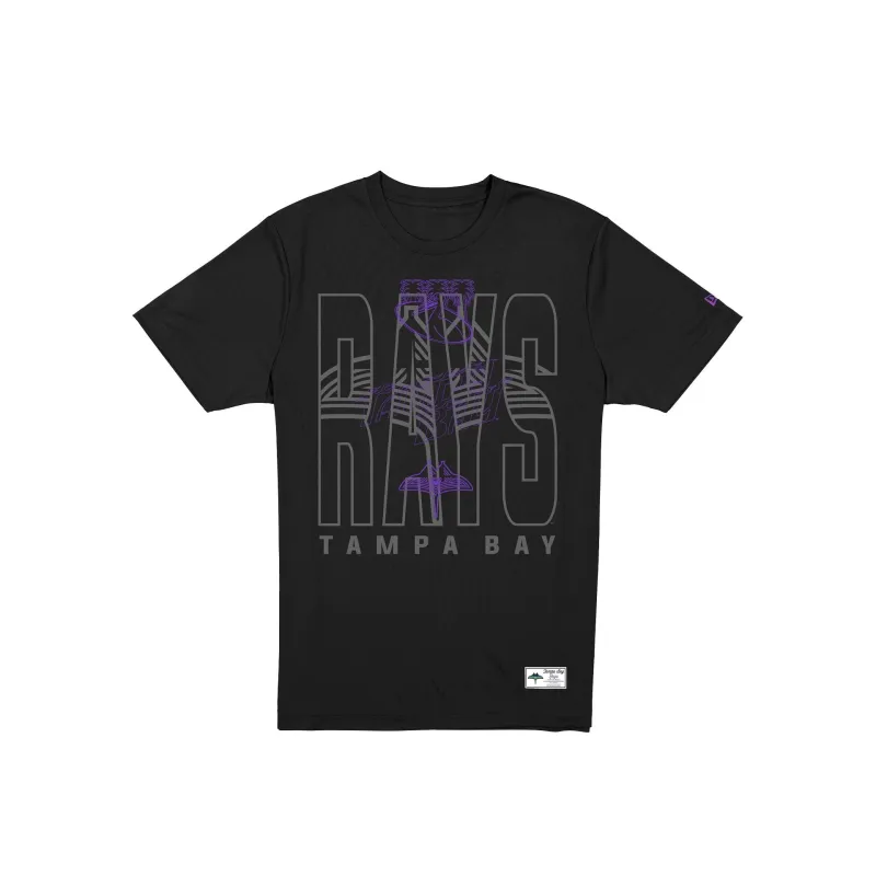 Tampa Bay Rays 2026 City Connect Boxy T-Shirt made by New Era