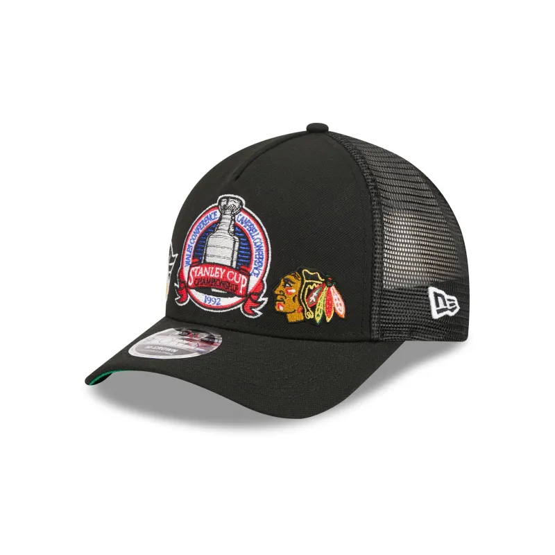 NHL 1992 Past Glory Matchup 9FORTY M-Crown A-Frame Trucker Hat made by New Era