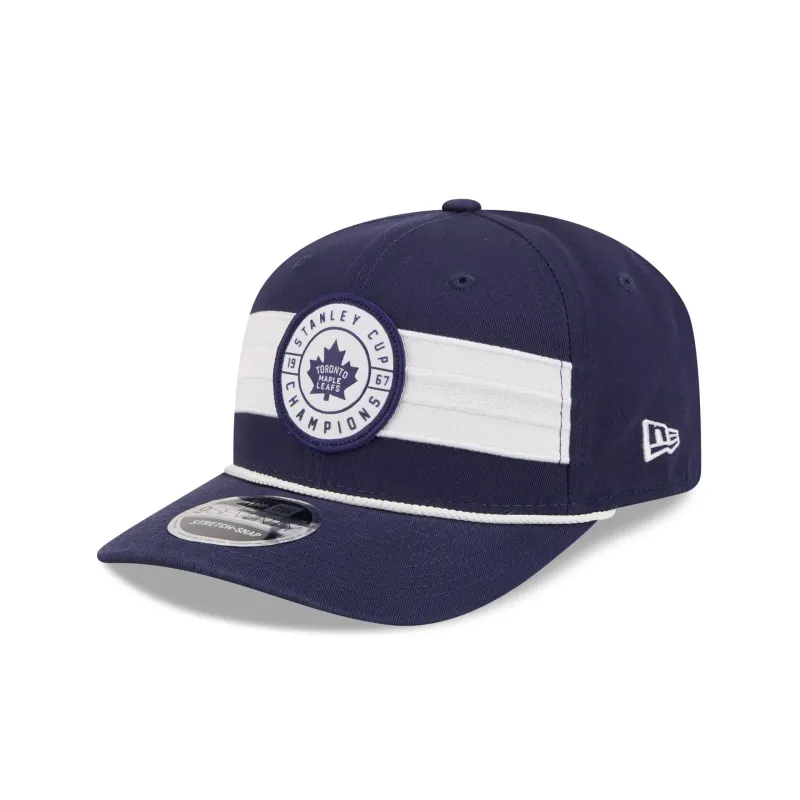 Toronto Maple Leafs Past Glory 9SEVENTY Stretch-Snap Hat made by New Era