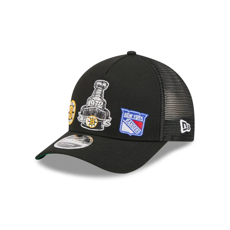 NHL 1972 Past Glory Matchup 9FORTY M-Crown A-Frame Trucker Hat made by New Era