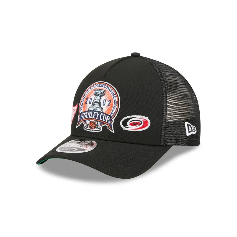 NHL 2002 Past Glory Matchup 9FORTY M-Crown A-Frame Trucker Hat made by New Era