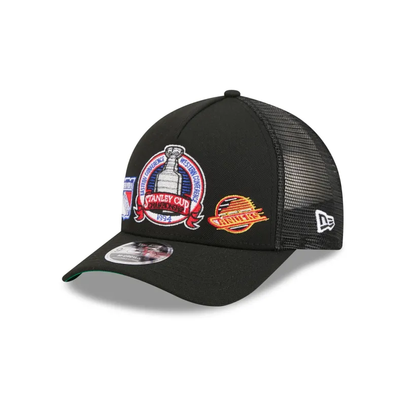 NHL 1994 Past Glory Matchup 9FORTY M-Crown A-Frame Trucker Hat made by New Era