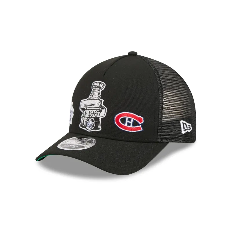 NHL 1967 Past Glory Matchup 9FORTY M-Crown A-Frame Trucker Hat made by New Era