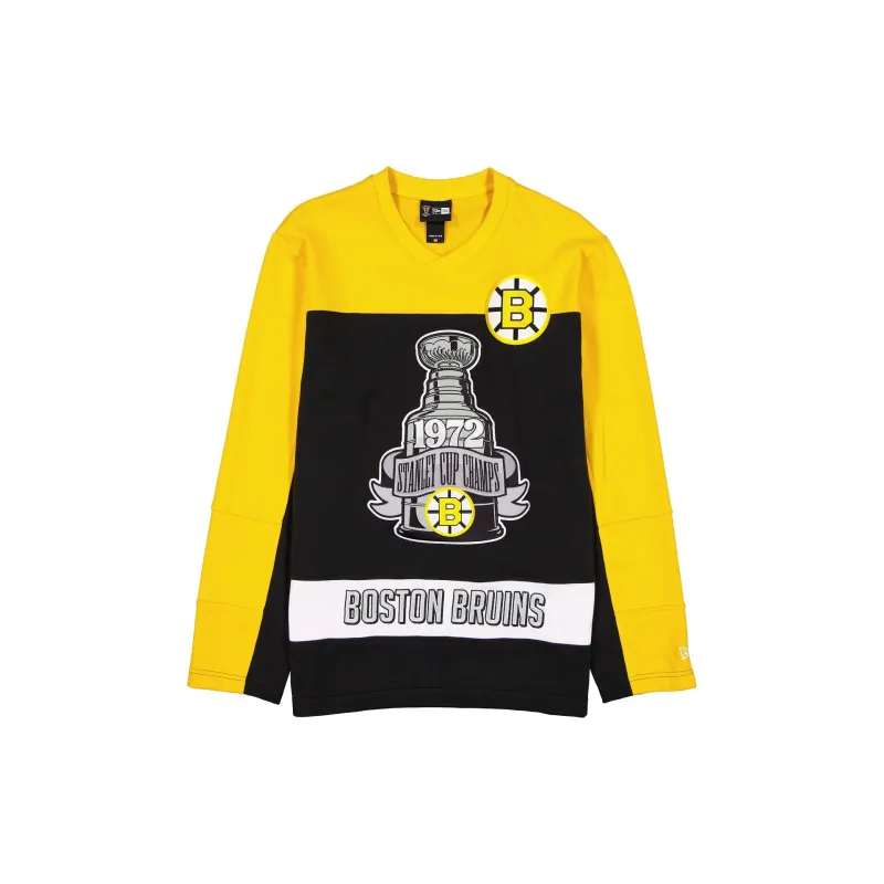Boston Bruins Past Glory Long Sleeve T-Shirt made by New Era