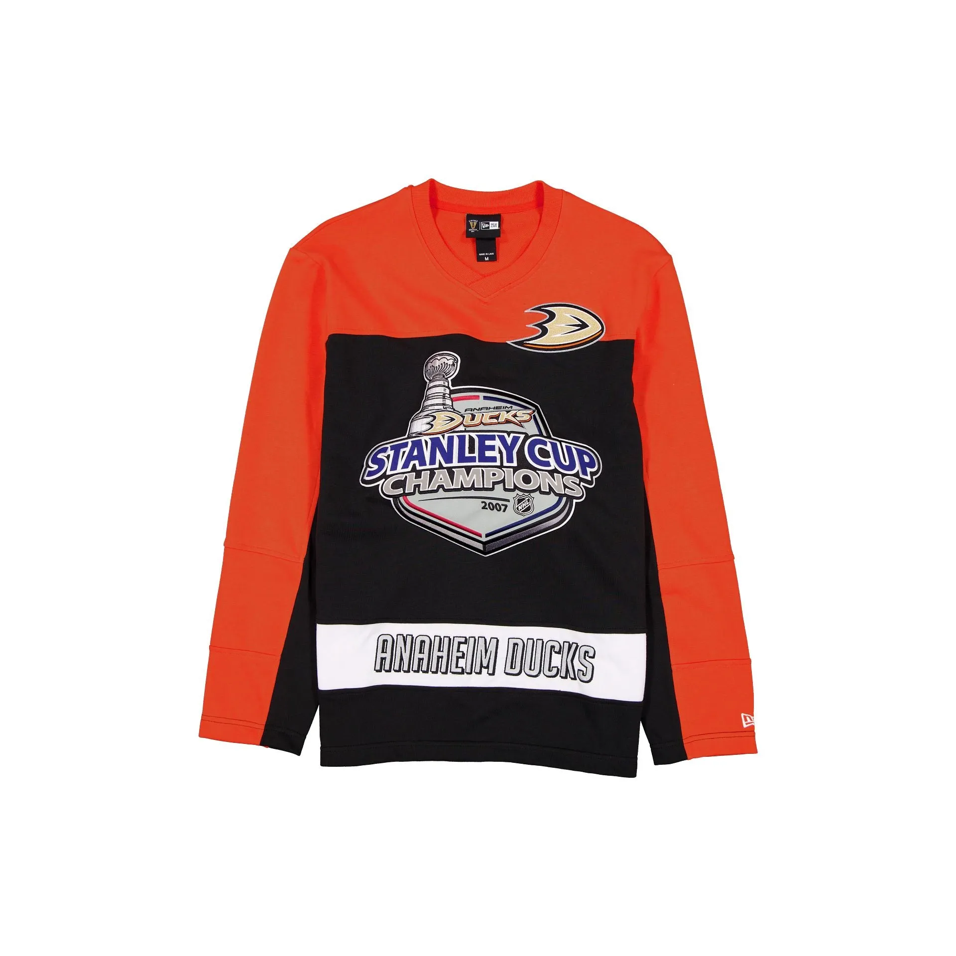 Anaheim Ducks Past Glory Long Sleeve T-Shirt sold by New Era